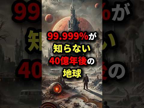 99.999％が知らない40億年後の地球　#都市伝説