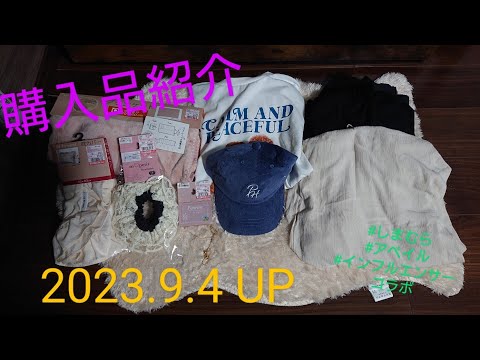 【Haul】しまむら&アベイル購入品紹介＊2023.9.4/ゆみさん/tal.by yumi/たいようさん/Petirire by Helm/青木美沙子さん/セール品