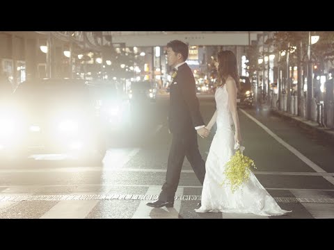 【夜の街並みでエモく】結婚式オープニングムービー/洋装/王子が岳