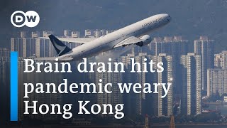 Companies and individuals leave Hong Kong over zero-COVID policy | DW News