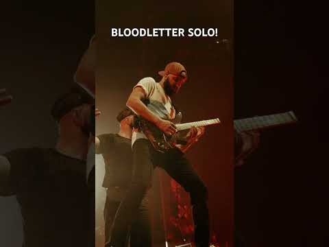 BLOODLETTER Solo in Cincy. #metal #augustburnsred