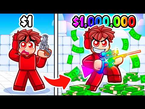 $1 vs $1,000,000 Gun Roblox Rivals