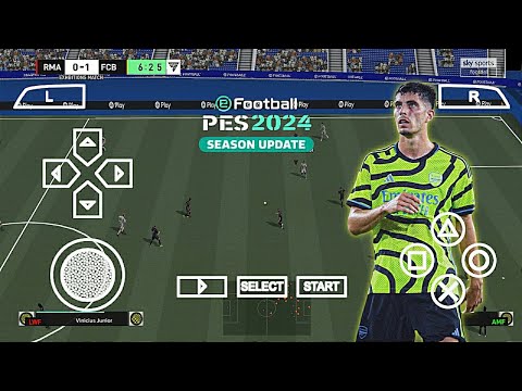 eFootball PES 2024 PPSSPP Special Patch EA FC24 New Minikits & Update Lastest Transfer