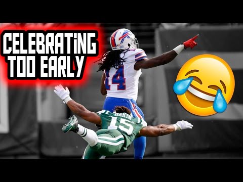 Celebrating Too Early (NFL, NCAA, CFL)