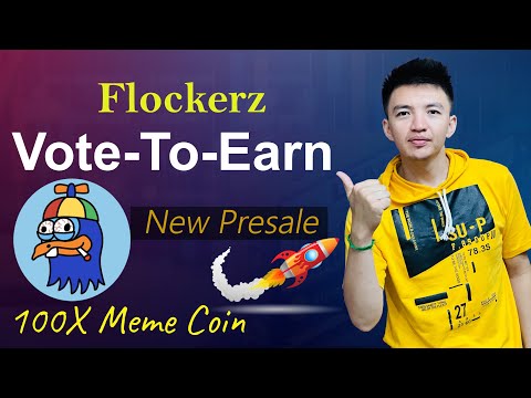 Flockerz New Presale Token Launch | Vote-To-Earn Presale Project | Flockerz 100X Meme Coin