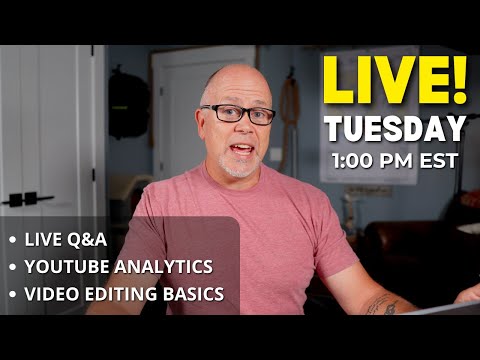 Live Stream #42 - Youtube Analytics, Live Q&A and more!