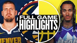 NUGGETS at JAZZ | FULL GAME HIGHLIGHTS | December 30, 2024