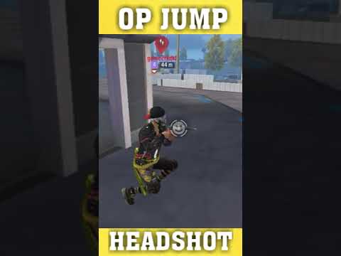 OP JUMP HEADSHOT #freefire #freefireshorts #shorts