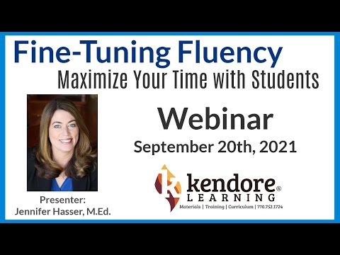 Fine-Tuning Fluency: A Kendore Learning Webinar