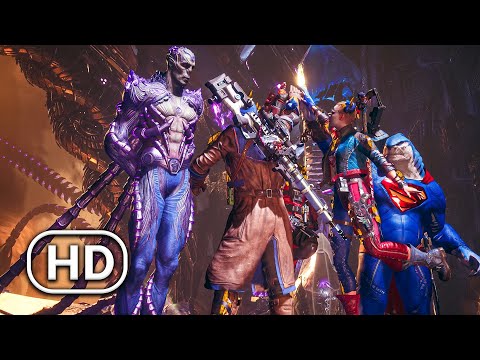 All Brainiac Cutscenes in Suicide Squad: Kill the Justice League [4K UHD]