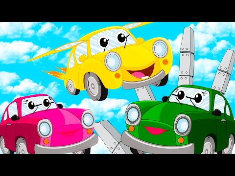 Cars Finger Family + More Popular Nursery Rhymes For Babies