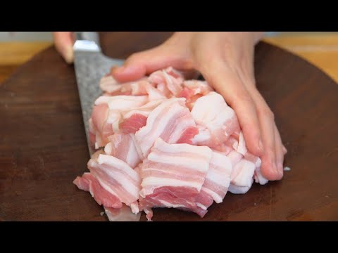 How Chinese People Stir-fry Pork Belly (The Method of Ganguo-style Dishes)