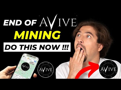 Avive Mining Suspended | Do This Now To Withdraw Your Avive Coin | Avive Latest Update #aviveairdrop