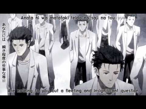 Steins;Gate Anime - Opening 1 (Eng, Jap, Romaji subs)