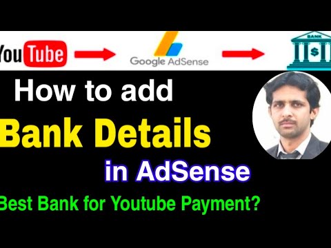 How to add Bank Details in AdSense | How to link bank account with AdSense | Youtube Payment Method