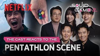 The Squid Game Cast Reacts To Playing The Pentathlon Games | Squid Game: Season 2 | Netflix