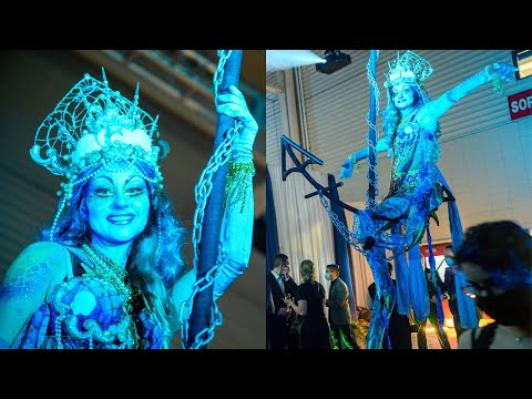 Mermaid Body Paint Show