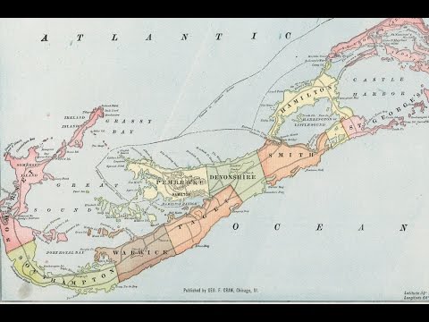 Bermuda Islands History and Cartography (1901)