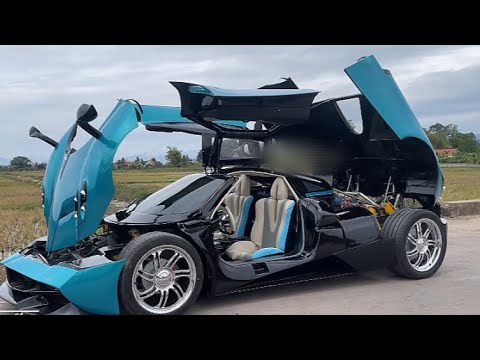 Hand-made PAGANI supercar just like a real supercar / Done from start to finish NHẾT TV