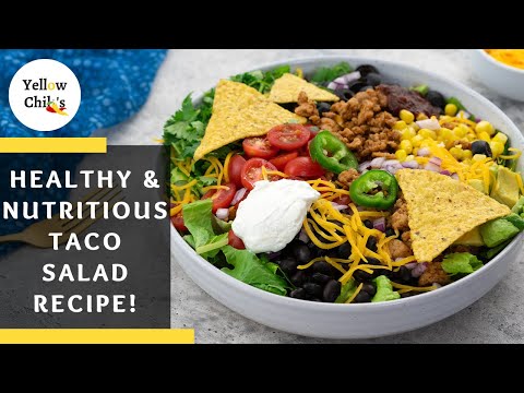 Tex-Mex Special Taco Salad Recipe: Healthy & Nutritious Summer Delight!