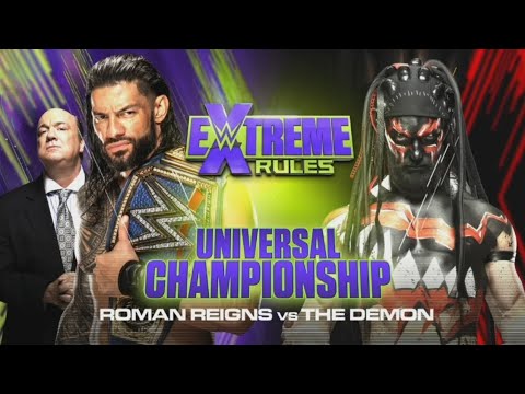 WWE Extreme Rules 2021 Official And Full Match Card ( Old Section Gold ) HD