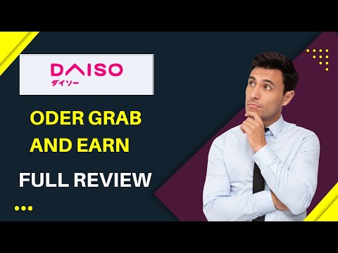 Daiso online money making platform // new grab platform Daiso // secure online money making platform