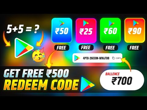 🤑 ₹2000/- Free Redeem Code 💯😱🔥 | Free Redeem Code Kaise Len | Free Redeem Code App | Redeem Code App