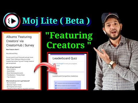 MX Takatak Featuring creator | Moj lite new features creator via creator hub | Live leadership board