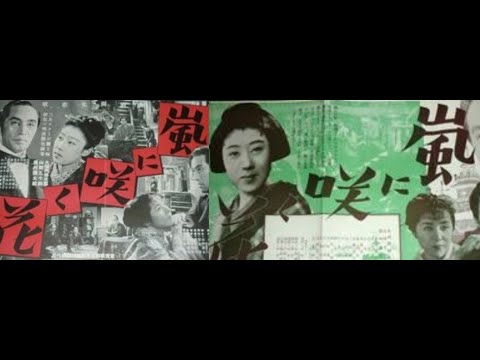 嵐に咲く花　　　荻原遼監督　　　大河内伝次郎　黒川弥太郎　山田五十鈴　北沢彪　水町庸子　鳥羽陽之助　1940年制作