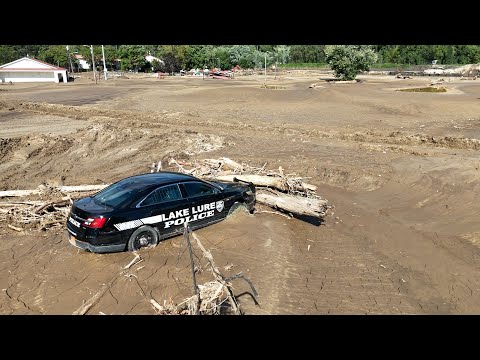 Chimney Rock, NC DESTROYED By Massive Hurricane Helene Flood 9/29/2024