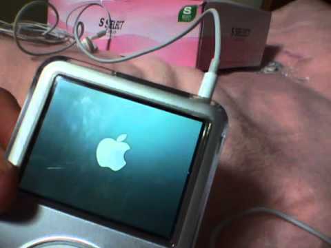 iPod classicの再起動(リセット)方法【字幕あり】