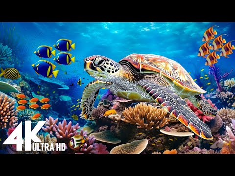 [NEW] 11HR Stunning 4K Underwater Footage-Rare & Colorful Sea Life Video, Sleep Meditation Music #5