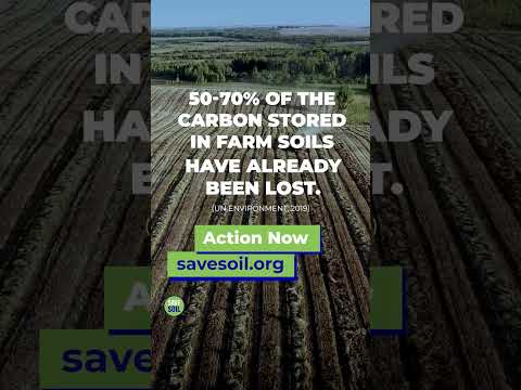 The Looming Danger of Soil Extinction #SaveSoil