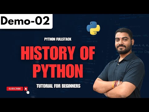 Python FullStack Demo 02 | History of Python | Tutorial for Beginners