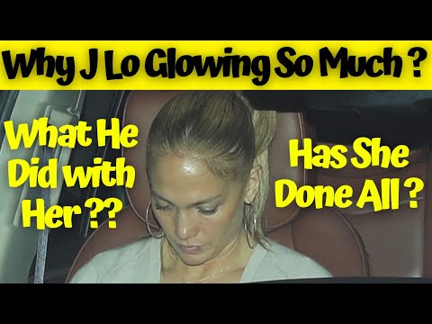 Exclusive: Actress Jennifer Lopez Glows too much while Leaving Ben Affleck’s Bedroom