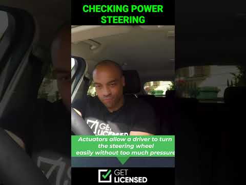 How to check your power steering is working | #driving #drivingtips #shorts