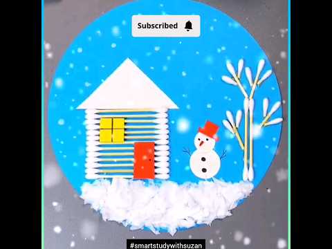 Happy Winter ❄️⛄☃️|Try to make something different 🎉🌬️⛈️#viral #shorts #trending #short #shortsviral