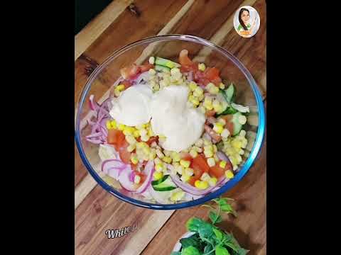 Vegetable Salad With Mayo Dressing