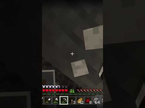 58 in replaceable seconds of me mining coal in Minecraft