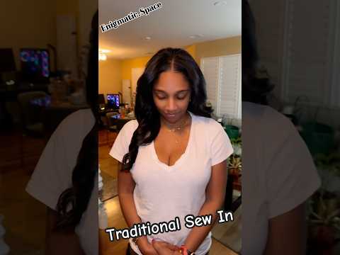 Traditional Sew In #hairextensions #dmv #mobilehairstylist #grwmhair #blackgirlmakeupvideos #2025