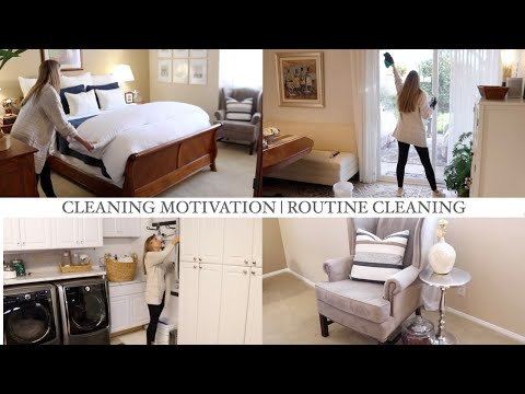 CLEANING MOTIVATION | CLEAN WITH ME | ROUTINE CLEANING | ZONE  CLEANING