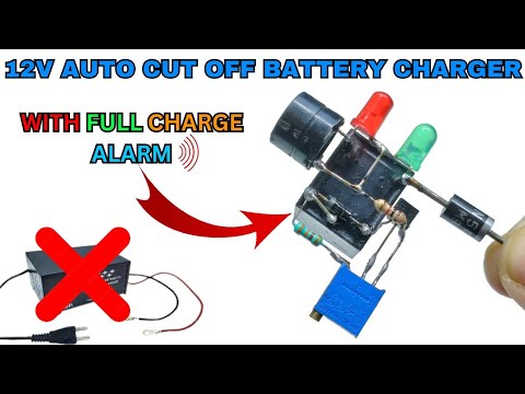 How To Make A 12 Volt Battery Charger At Home|| 12V Battery Charger|| Homemade 12V Battery Charger.