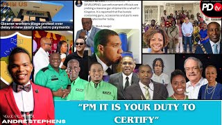 Holness Threatens TVJ With Lawsuit; Government Adamant 3 Trillion NOT Missing; No More CT Scan/MRI