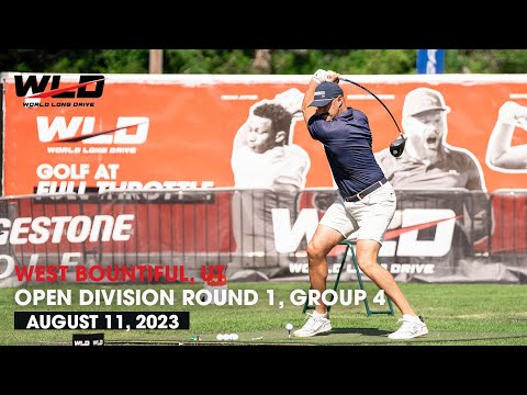 2023 World long Drive West Bountiful, UT | Open Division Round 1, Group 4