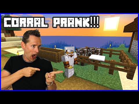 SETTING UP A CORRAL PRANK ON KARINA AND RONALD!!!