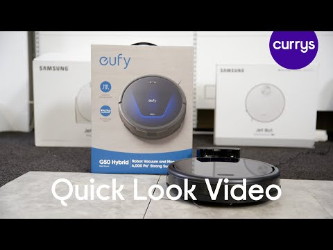 EUFY G50 Hybrid Robot Vacuum Cleaner - Quick Look