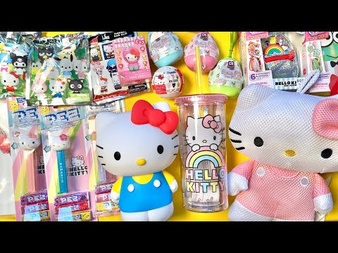 ASMR hello kitty surprise unboxing satisfying video