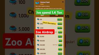 Zoo Airdrop Tom transaction #zoo #zooairdrop