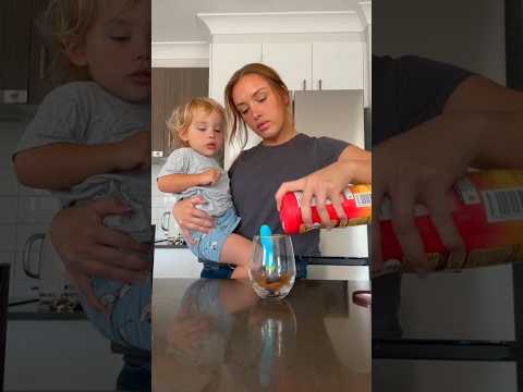 Make a coffee with me and my toddler #ytshorts #coffee #viral