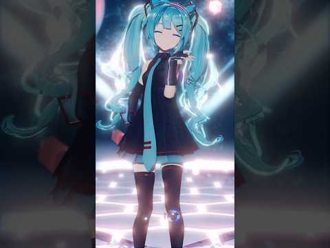 【MMD】 GigaFirstNightRemix シンデレラ / Sour式初音ミク #Shorts